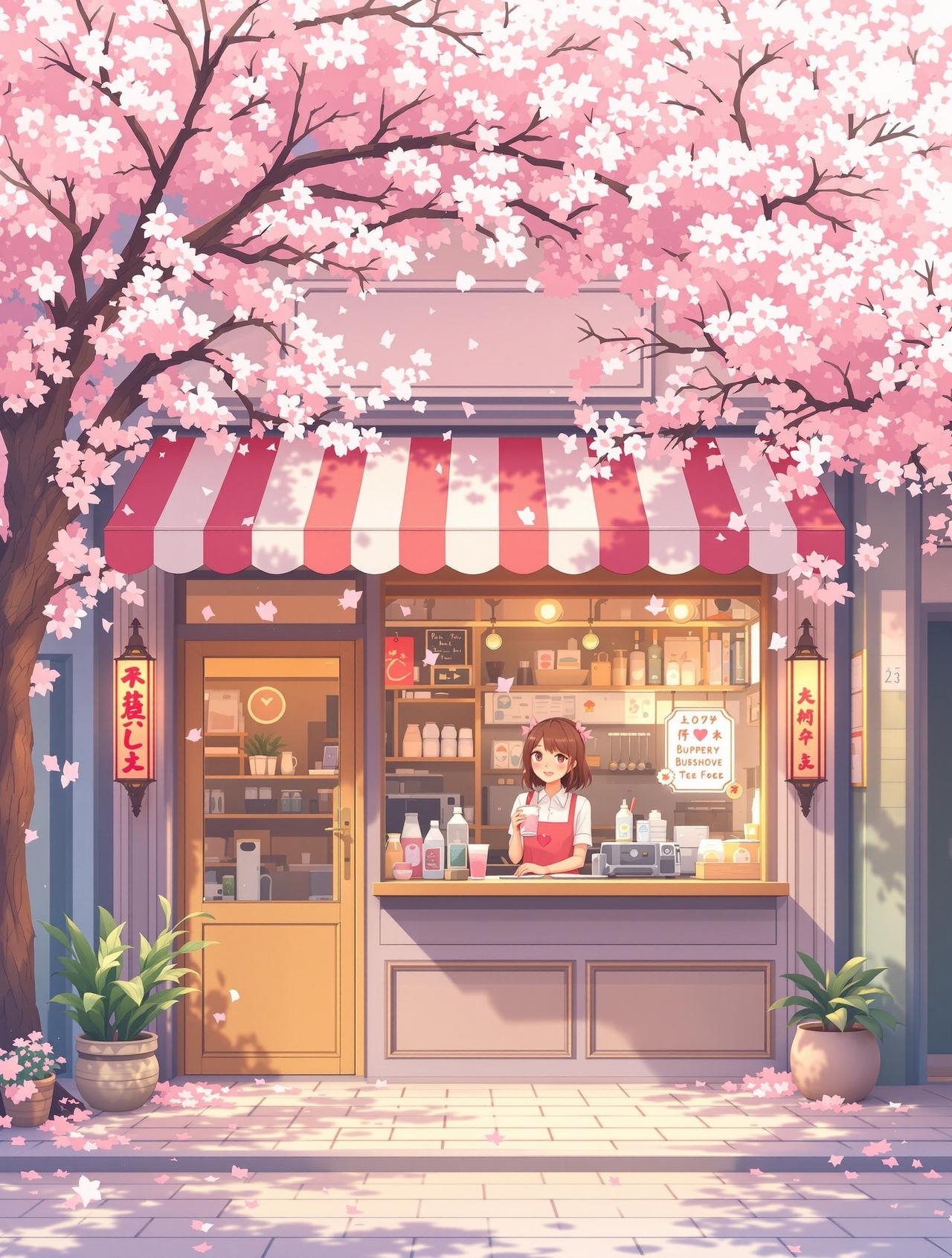 樱花奶茶店 - 51漫画免费在线漫画